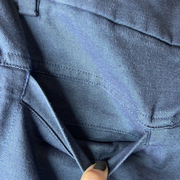 LULULEMON The Works Shorts Men 32 Blue 10” Stretch Lightweight Comfort Golf - Picture 16 of 17